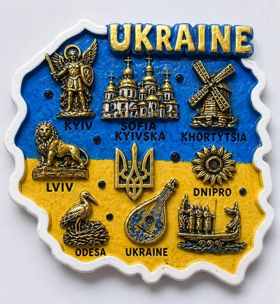 Магніт-мапа України